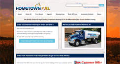 Desktop Screenshot of hometown-fuel.com